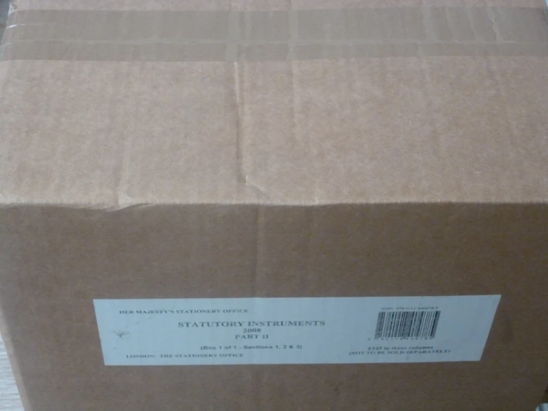 Statutory instruments 2008: Part 2: Section 1 nos. 1239-1599; Section 2 nos. 1639-1912; Section 3 nos. 1913-2302; 1st May to 31st August 2008: Part II (Statutory Instruments - Bound Volumes)