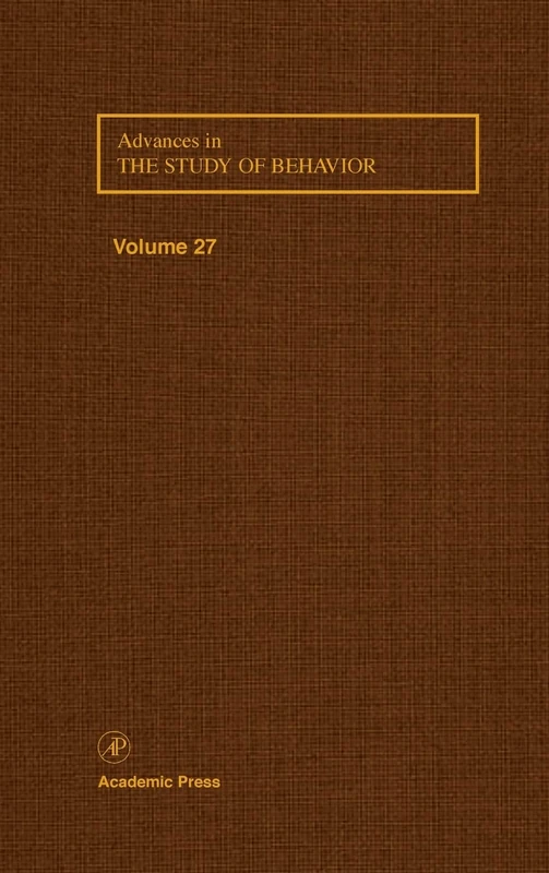 Advances in The Study of Behavior Vol 27: Stress and Behavior v. 27: Volume 27 - Image 1