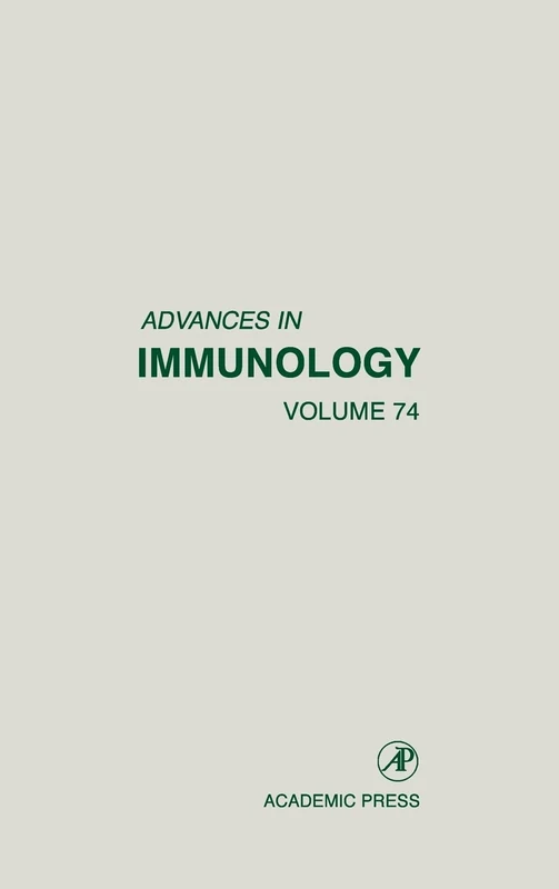 Advances in Immunology: v. 74: Volume 74 - Image 1