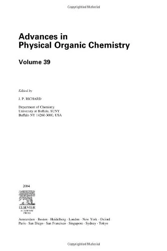 Advances in Physical Organic Chemistry (Volume 39)