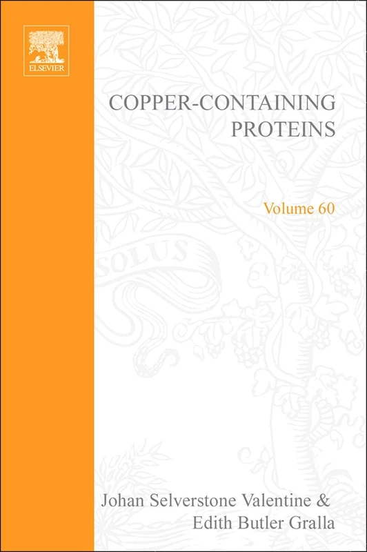 Copper-Containing Molecules: Volume 60: Copper-Containing Proteins Vol 60 (Advances in Protein Chemistry) (Advances in Protein Chemistry, Volume 60) - Image 1