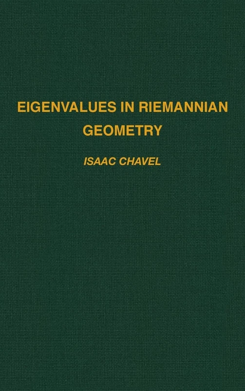 Eigenvalues in Riemannian Geometry (Volume 115) (Pure and Applied Mathematics, Volume 115)