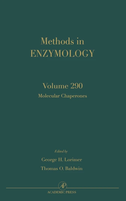Molecular Chaperones: 290 (Methods in Enzymology): Volume 290