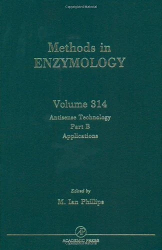 Academic Press Antisense Technology, Part B: Applications