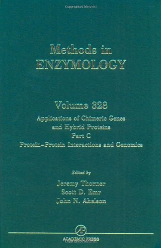 Applications of Chimeric Genes and Hybrid Proteins, Part C: Protein-Protein Interactions and Genomics (Volume 328) (Methods in Enzymology, Volume 328) - Image 1