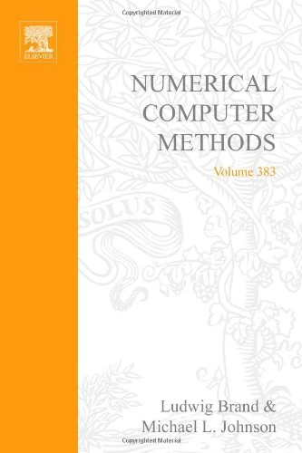 Academic Press Numerical Computer Methods: Part D (Vol 383)