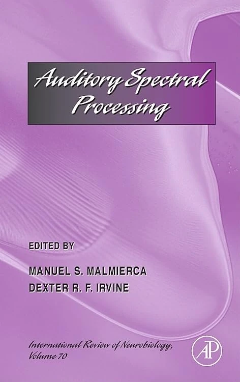 Academic Press - Auditory Spectral Processing Volume 70 - Image 1