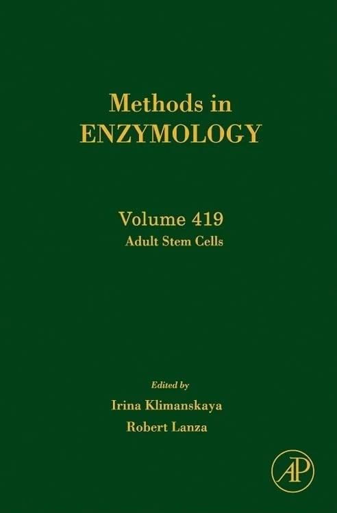 Adult Stem Cells (Methods in Enzymology): Volume 419