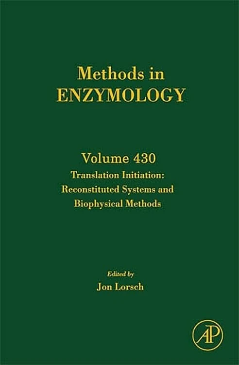 Academic Press Translation Initiation Volume 430 - Methods in Enzymology