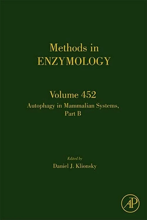Academic Press Autophagy: Mammalian and Clinical Vol 452