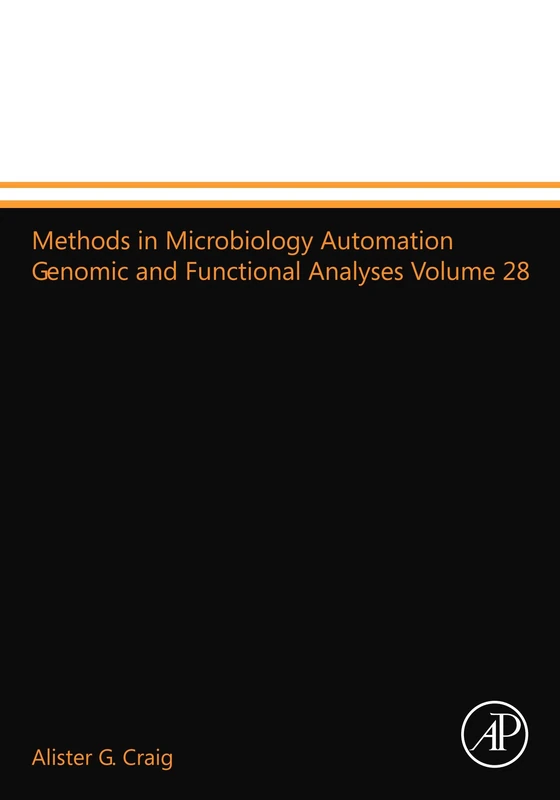 Methods in Microbiology Automation Genomic and Functional Analyses Volume 28 - Image 1