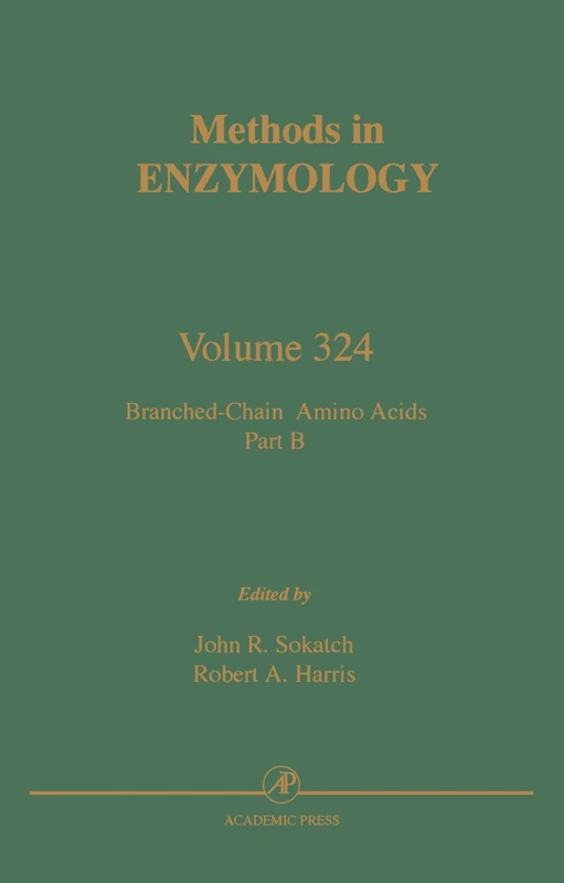 Branched-Chain Amino Acids, Part B - Academic Press Book