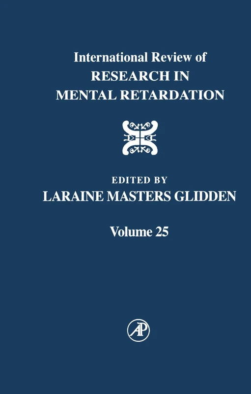 International Review of Research in Mental Retardation