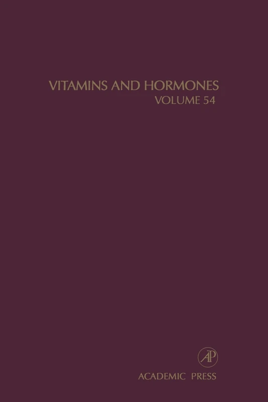 Vitamins and Hormones - Academic Press Medical Textbook