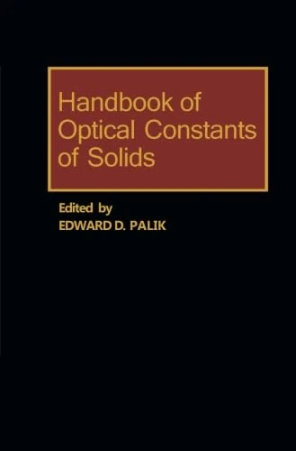 Handbook of Optical Constants of Solids: Volume 1 - Image 1