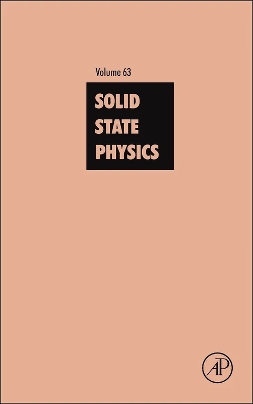 Solid State Physics: 63: Volume 63
