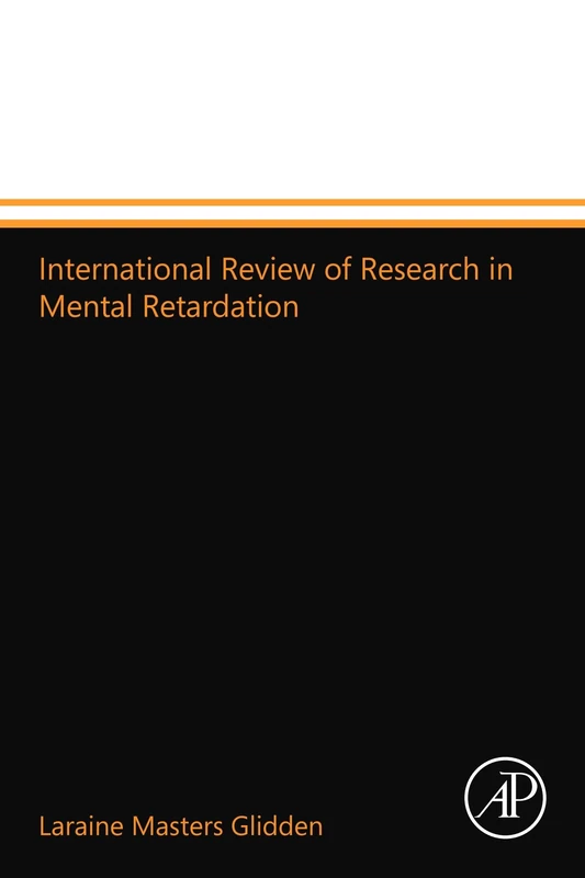 International Review of Research in Mental Retardation