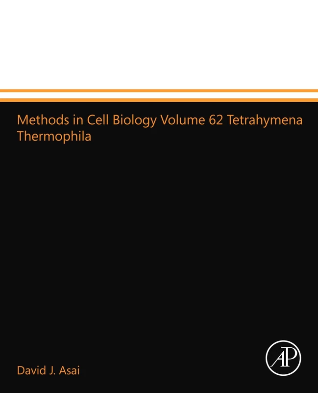 Methods in Cell Biology Volume 62 Tetrahymena Thermophila - Image 1