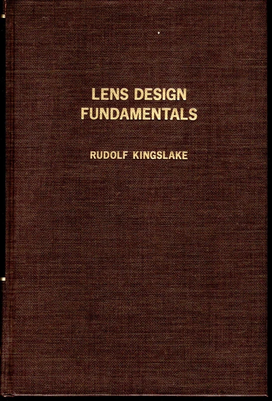 Lens Design Fundamentals