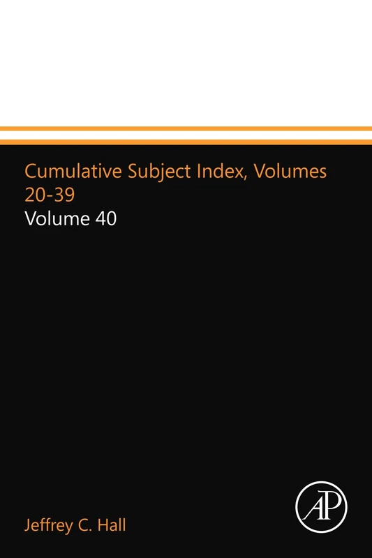 Cumulative Subject Index, Volumes 20-39: Volume 40