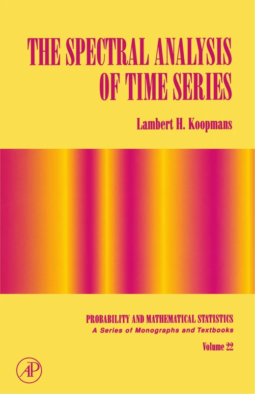 The Spectral Analysis of Time Series (Probability & Mathematical Statistics S.)