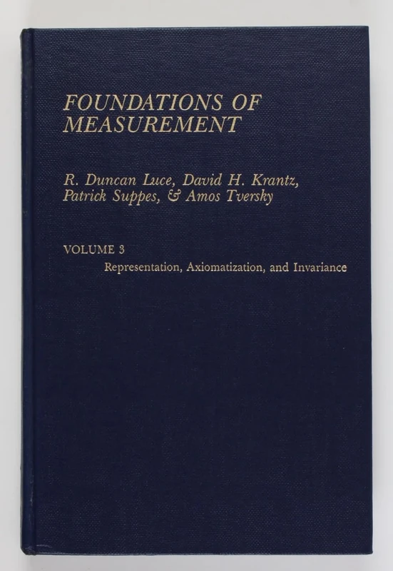 Foundations of Measurement: Volume 3: v.3 - Image 1