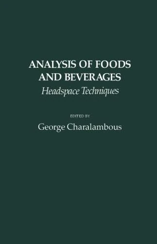 Analysis of Foods and Beverages: Headspace Techniques