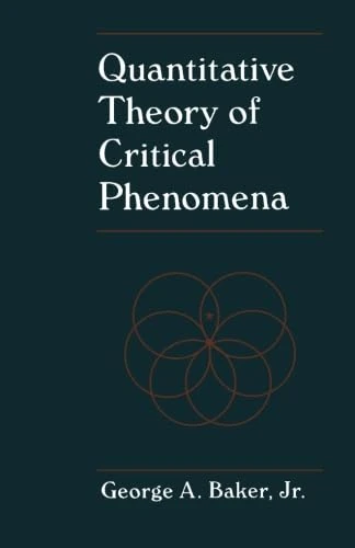 Quantitative Theory of Critical Phenomena