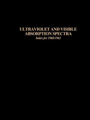 Ultraviolet and Visible Absorption Spectra, Index for 1960-1963 - Image 1