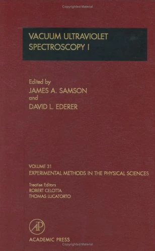 Academic Press Vacuum Ultraviolet Spectroscopy I - Vol 31