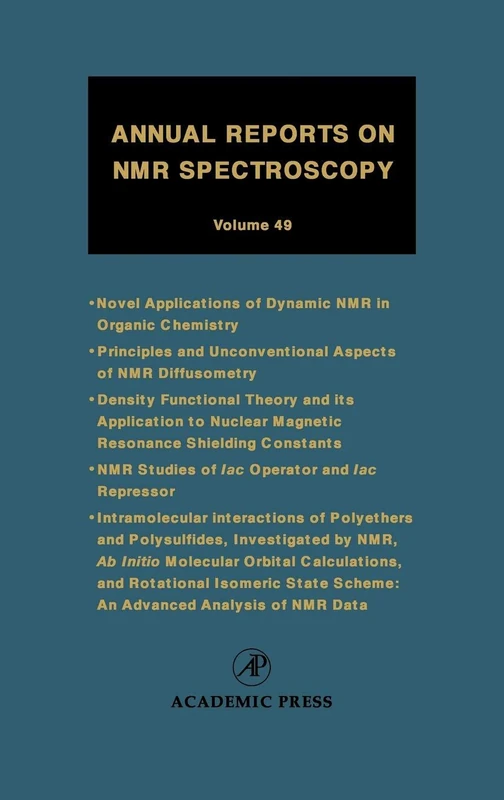 Annual Reports on NMR Spectroscopy: 49: Volume 49