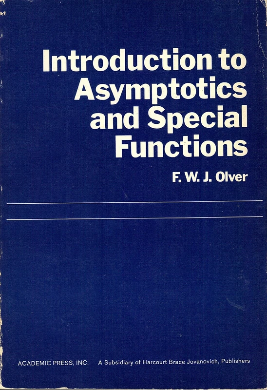 Introduction to Asymptotics and Special Functions