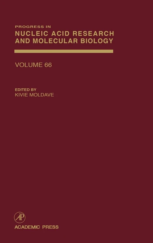 Progress in Nucleic Acid Research and Molecular Biology: 66 (Progress in Nucleic Acid Research & Molecular Biology): Volume 66