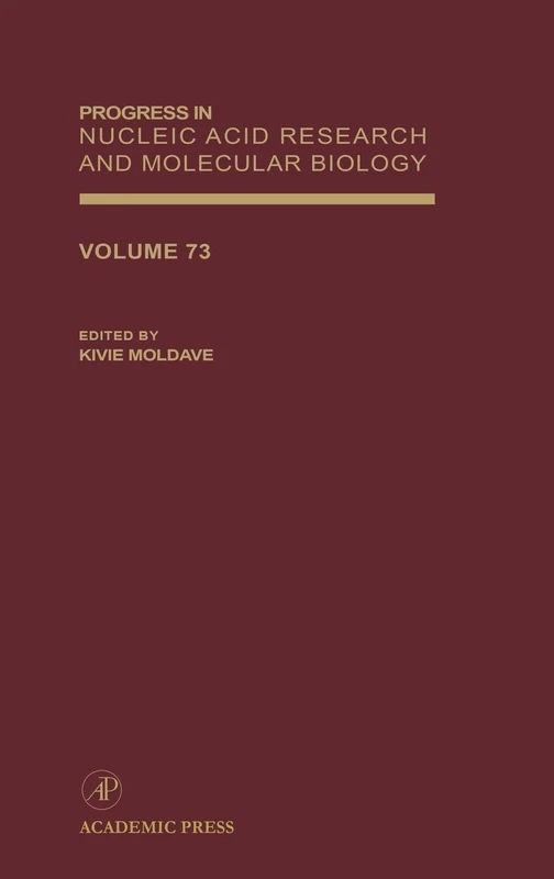 Progress in Nucleic Acid Research and Molecular Biology: A Survey of Cell Biology: Progress in Nucleic Acid Research and Molecular Biology v. 73 ... Acid Research & Molecular Biology): Volume 73