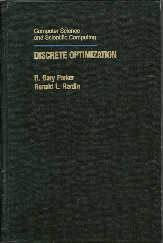 Discrete Optimization (Computer Science and Scientific Computing)