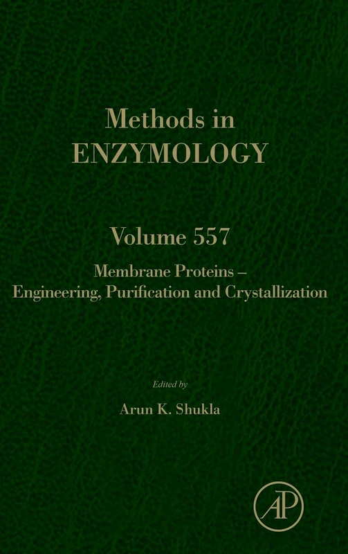 Academic Press Membrane Proteins - Methods in Enzymology Vol 557