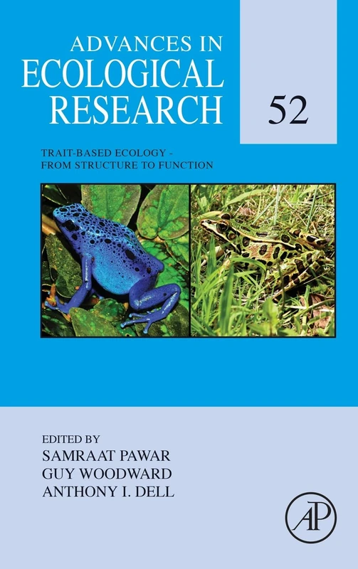Academic Press Trait-Based Ecology - Advances in Ecological Research