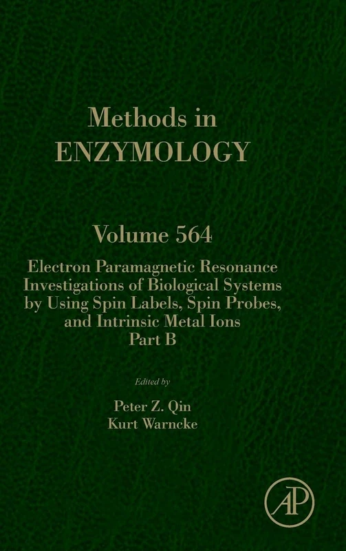 Academic Press EPR Investigations of Biological Systems Vol 564