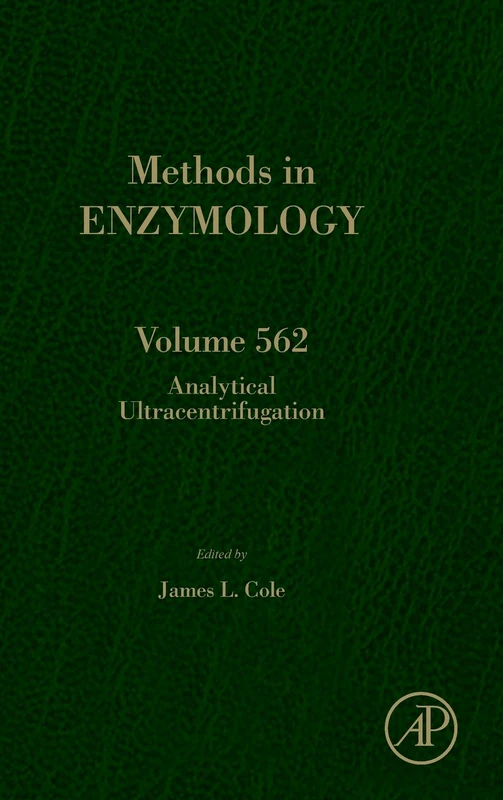 Academic Press Analytical Ultracentrifugation - Vol 562