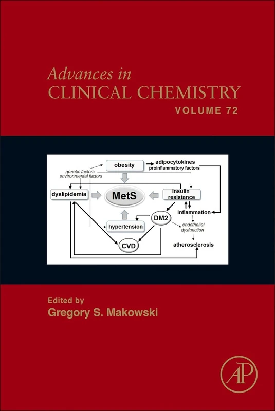 Academic Press Advances in Clinical Chemistry: Volume 72