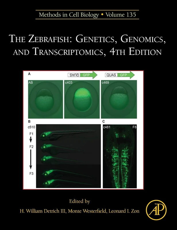 The Zebrafish: Genetics, Genomics, and Transcriptomics: 135 (Methods in Cell Biology): Volume 135
