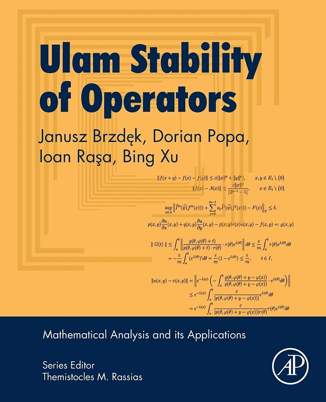 Academic Press - Ulam Stability of Operators Book