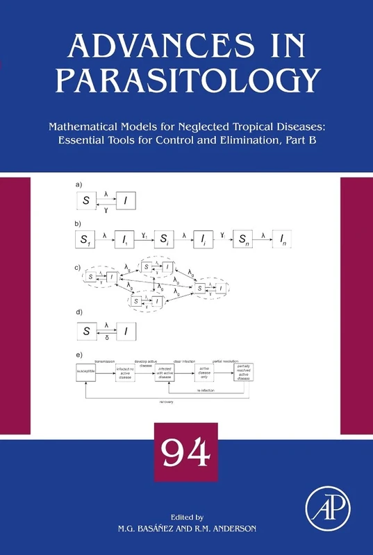 Mathematical Models for Neglected Tropical Diseases: Essential Tools for Control and Elimination, Part B: Volume 94 (Advances in Parasitology, Volume 94)