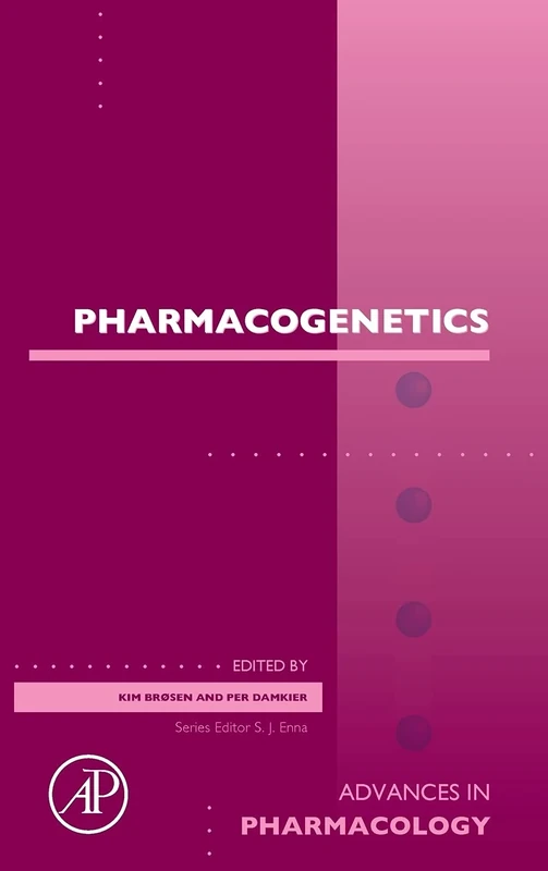 Pharmacogenetics (Volume 83) (Advances in Pharmacology, Volume 83)