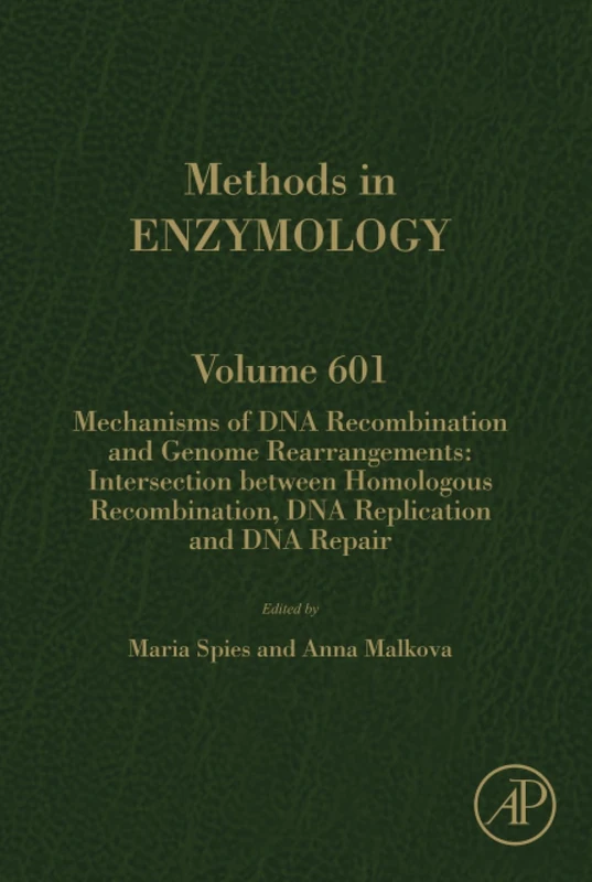 Mechanisms of DNA Recombination and Genome Rearrangements: Intersection Between Homologous Recombination, DNA Replication and DNA Repair: Volume 601 (Methods in Enzymology, Volume 601)