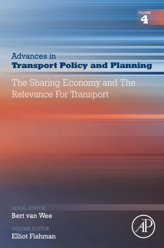 Academic Press - The Sharing Economy and Transport Volume 4 - Image 1