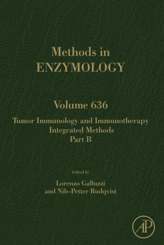 Academic Press Tumor Immunology and Immunotherapy Vol 636