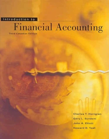 Introduction to Financial Accounting, Canadian Edition