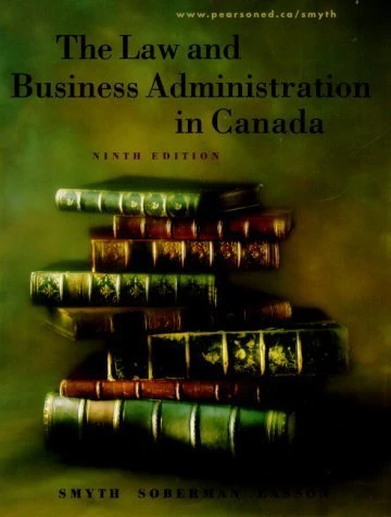 The Law and Business Administration in Canada
