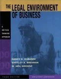The Legal Environment of Business: A Critical Thinking Approach